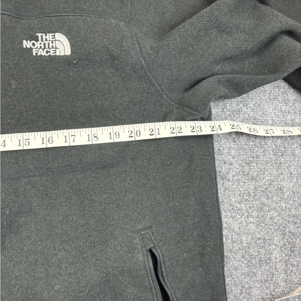 THE NORTH FACE Mens zip Sweater Fleece Jacket charcoal Grey size: XXL